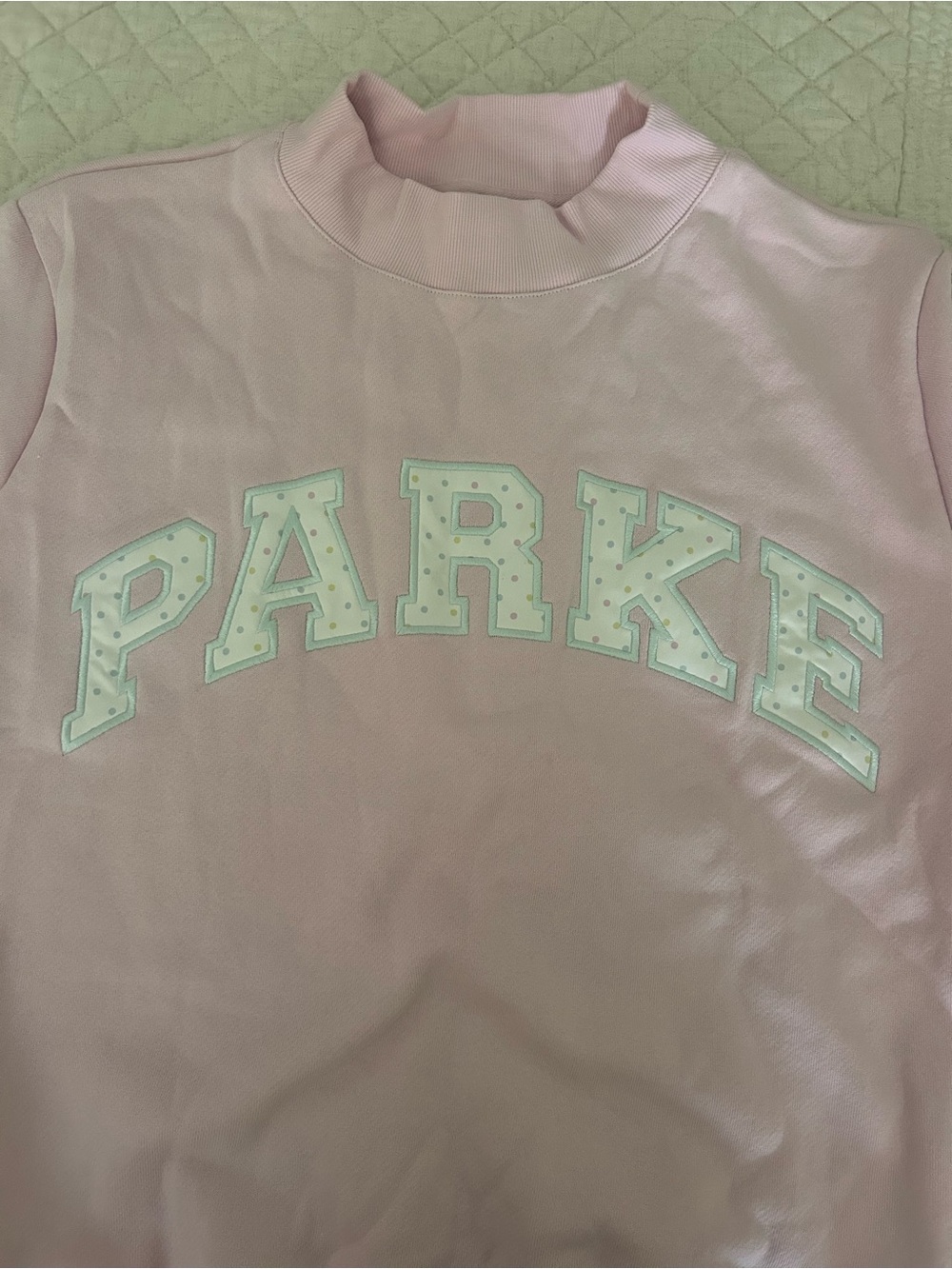 PARKE birthday mockneck - Picture 1 of 3